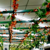 Моделирование растения водопроводной крышки декоративные фальшивые цветочные зеленые растительные трубы украшают листья виноградной лозы и виноградные зеленые листья