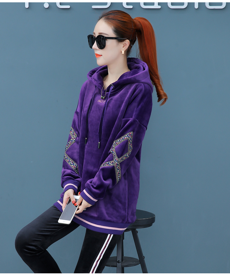 Sweatshirt femme en Polyester - Ref 3217330 Image 30
