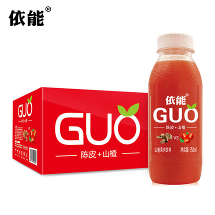 依能山楂汁饮料陈皮汁果味饮料山楂树下果汁3