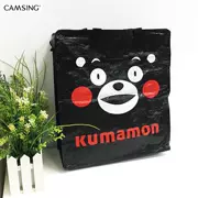 CAM KẾT Kumamoto gấu phụ dệt túi lưu trữ túi duffel túi phim hoạt hình anime xung quanh túi giải trí