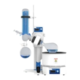 Вращающийся испаритель HR-21M/21A Лабораторный образцы водяной нагрев в ванне концентрированной чистота кристаллический испаритель