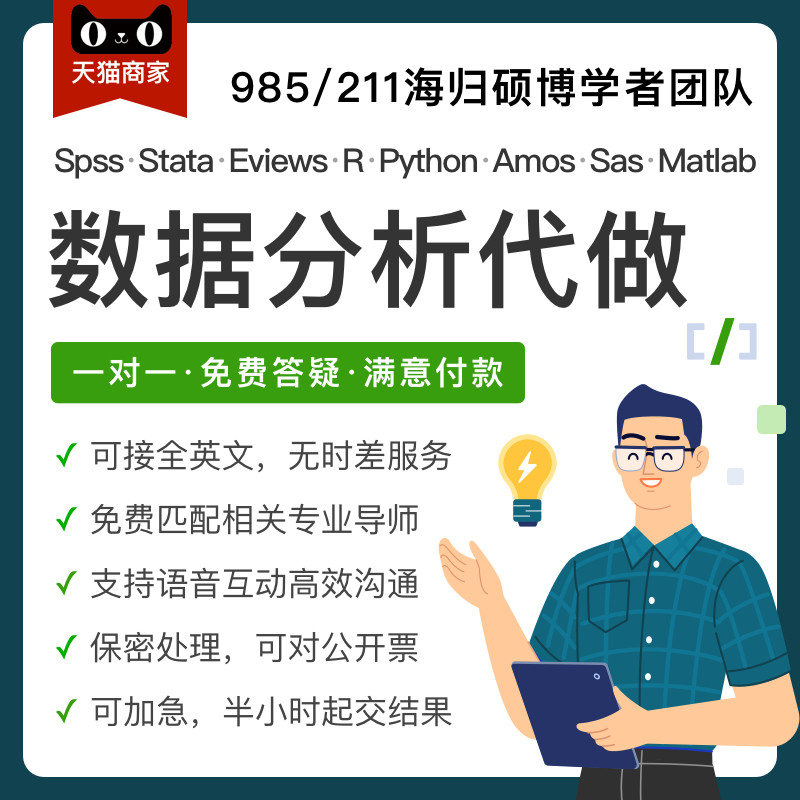 The SPSS data analysis of the difference in price difference