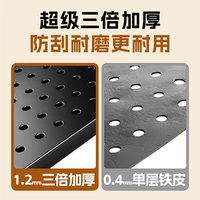 ✅Углеродистая сталь толщиной 1,2 мм, в три раза толще, чем на рынке.