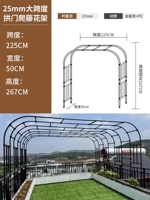 Сверхбольшая арка имеет пролет 2,25 м, высоту 2,67 м и ширину стороны 0,5 м [может использоваться как коридор с виноградной решеткой]