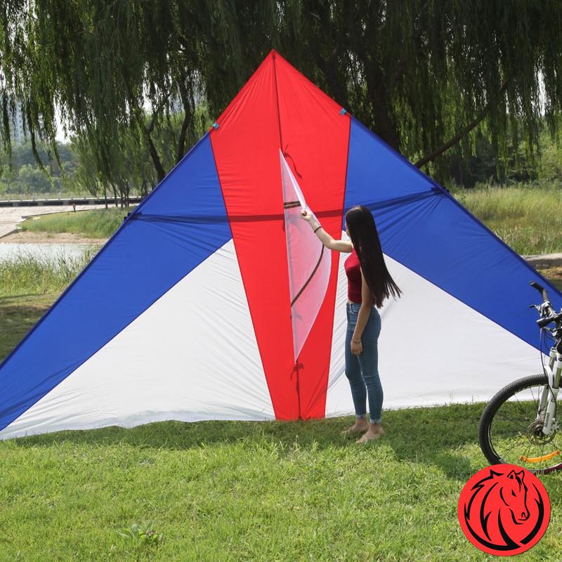 2021 new big kite breeze easy to fly Adults dedicated net red large three-dimensional software