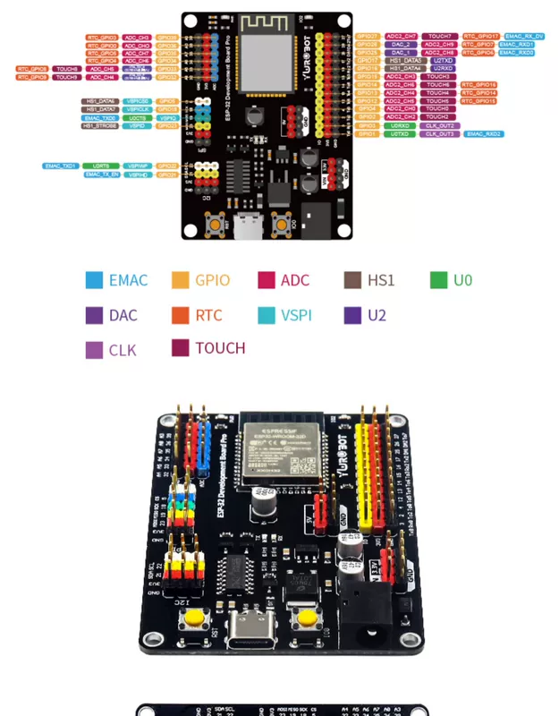 [YwRobot] Ban phát triển ESP32 WIFI Bluetooth mở rộng IO phù hợp với cáp dữ liệu Arduino