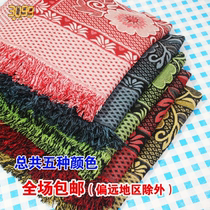 Wire blanket spring and autumn blanket old-fashioned cable blanket sofa towel sheet three-color thick cotton clearance old-fashioned