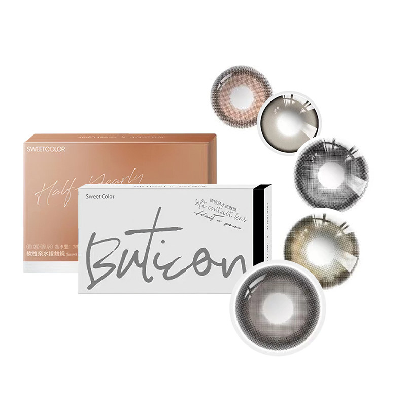 【1副需拍2】SweetColor美瞳自然半年抛1片学生高颜值隐形眼镜