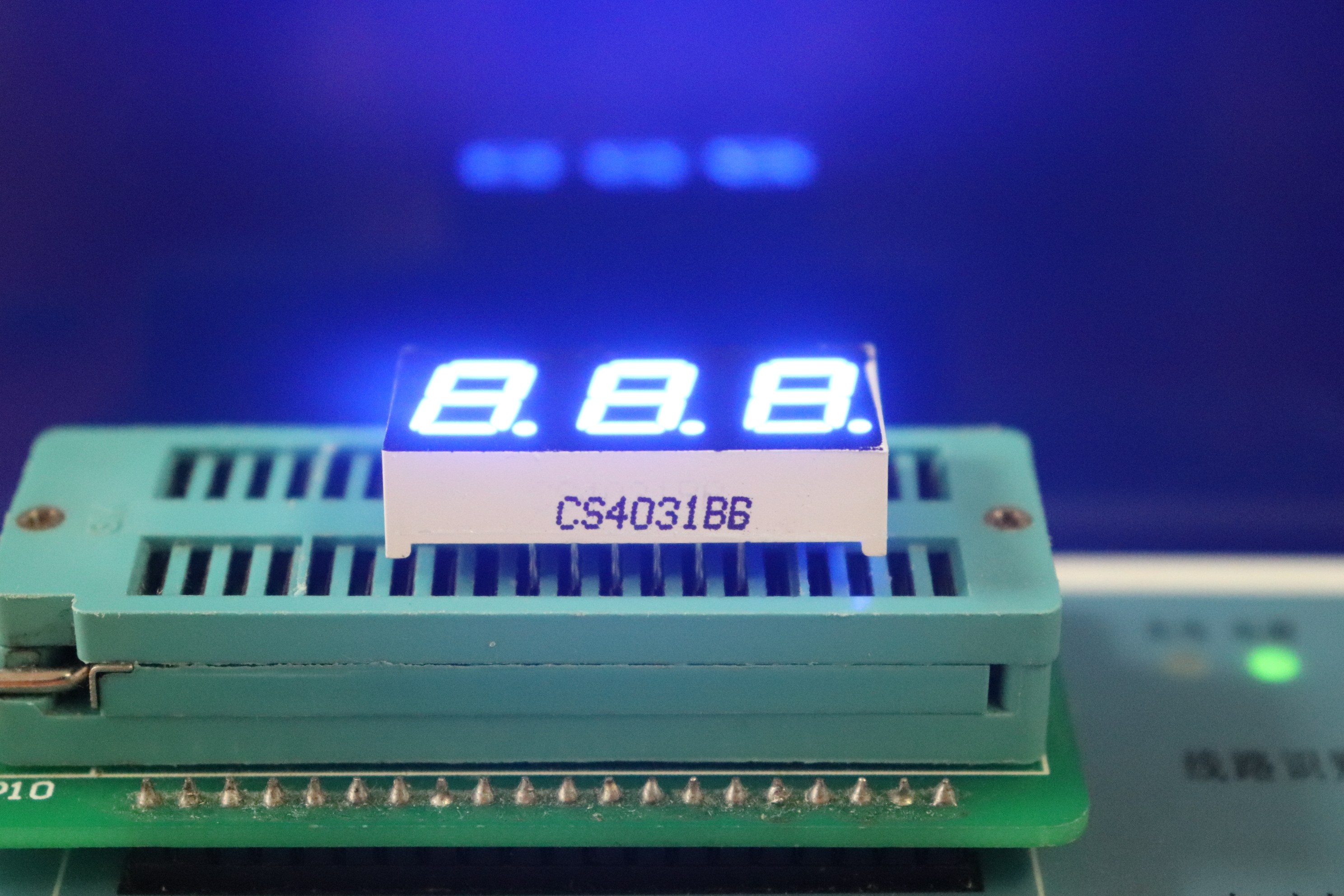 Nixie Tube Factory Outlet 0 4 Inch Blu-ray Highlight Nixie Tube 4031 4301AB BB 3-bit Nixie Tube