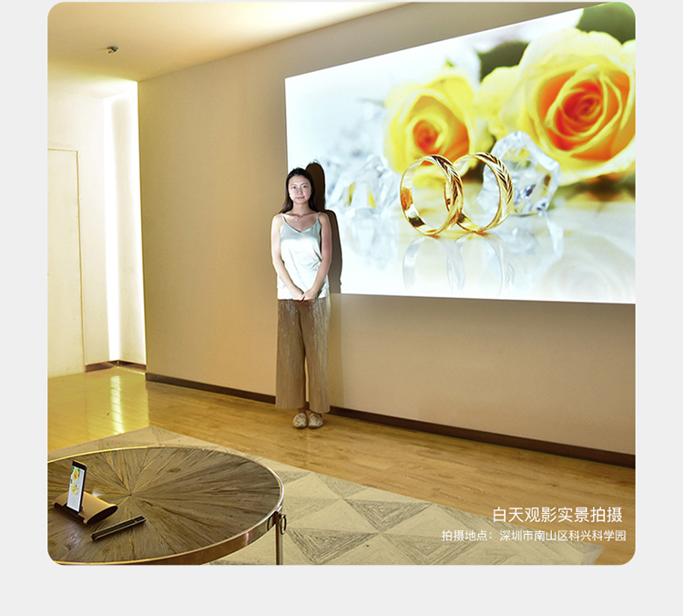 Nut máy chiếu m6 home WiFi nhỏ treo tường không dây điện thoại di động máy chiếu Android Apple wall cast micro hỗ trợ 1080P máy chiếu 3d thông minh 4k HD rạp hát tại nhà - Máy chiếu