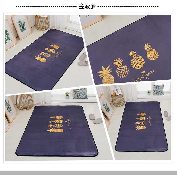 Thảm đỏ nhà dày cửa mat nhà bếp phòng tắm cửa chống trượt thảm phòng ngủ mat mat - Thảm sàn tấm nhựa trải sàn