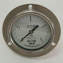 Beijing Brady pressure gauge YTHN100ZT axial front stainless steel seismic pressure gauge M20 * 1 5