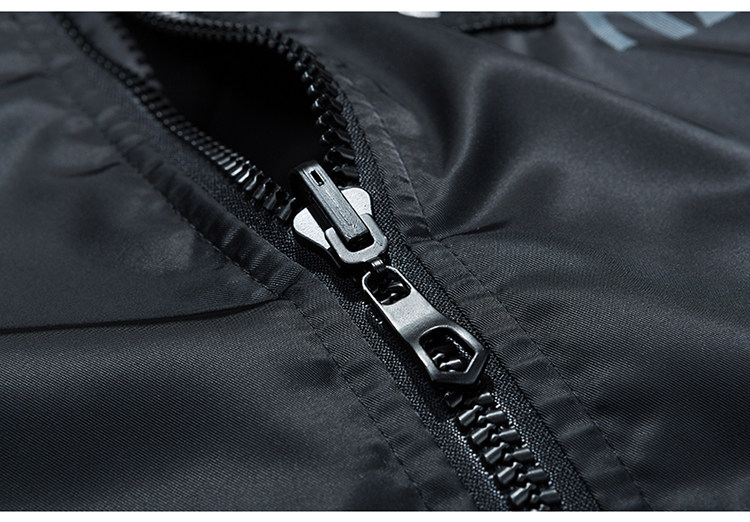 Модная демисезонная двусторонная куртка, бейсбольная униформа, большой размер, увеличенная толщина 