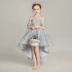 Cô bé sinh nhật nước ngoài sợi phồng trẻ em chủ nhà catwalk dạ hội trang phục cô gái công chúa váy mùa hè - Váy trẻ em đồ cho bé gái Váy trẻ em