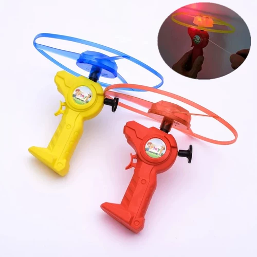 Индукционное мигающее сказочное фрисби со шнуром, дорожная игрушка, сражение