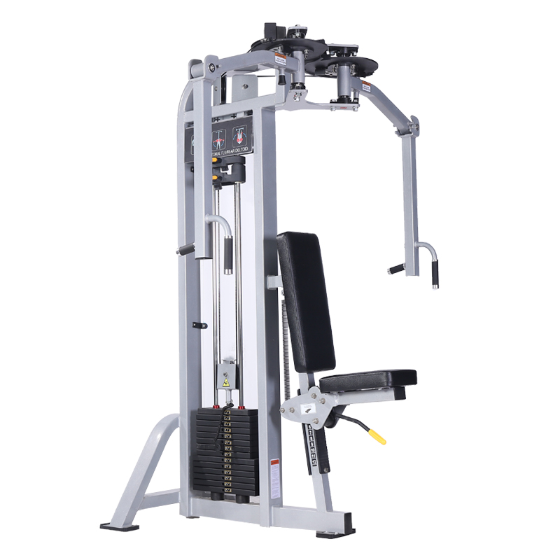 Aqiao Fitness Room Commercial Straight Arm Clip Chest Trainer Expands Chest Muscle Strength Reverse Flying Bird Butterfly Machine Instruments