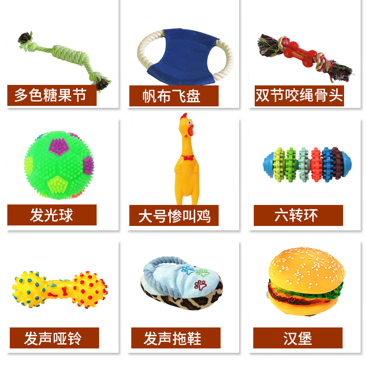 Chó đồ chơi chó cắn cắn thú cưng Golden Retriever chó con chó con la hét gà kêu mèo đồ chơi bóng cung cấp đồ chơi chó