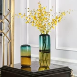 SMS Creative Color Matching Glass Vase Flower Bottle Flower