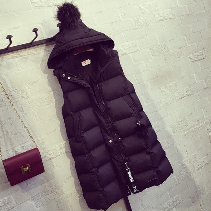 Large size women's autumn and winter down vest 200 catties loose fat sister cotton coat 2020 new bread cotton jacket