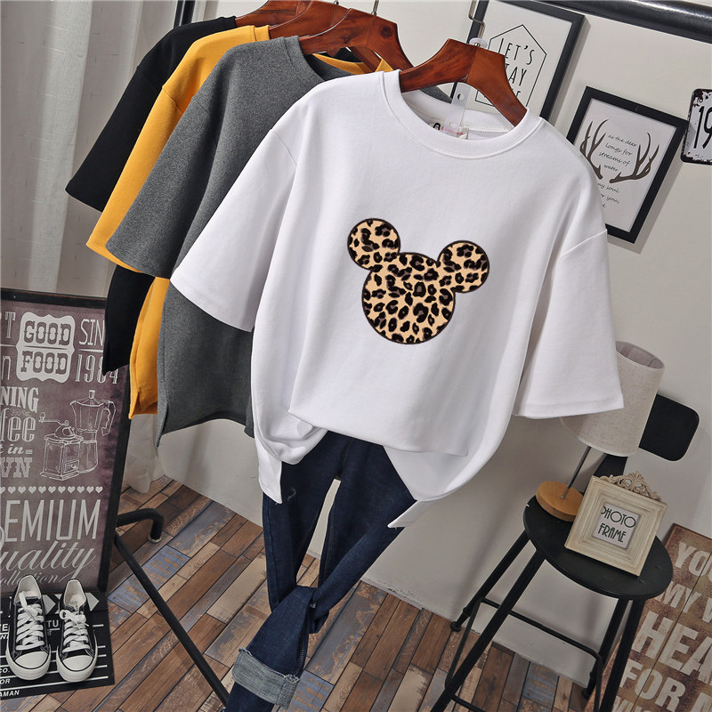 The new fat mm summer dress T - shirt 200 pounds of loose sister - shade the jacket