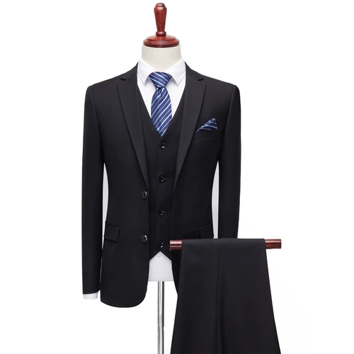 Костюм, комплект, пиджак классического кроя для отдыха, свадебное платье, осенний, облегающий крой