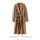 Qichao official high-end 100% pure cashmere coat