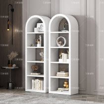 Bookcase Net red paint simple modern display cabinet lockers Nordic screen display cabinet porch product cabinet