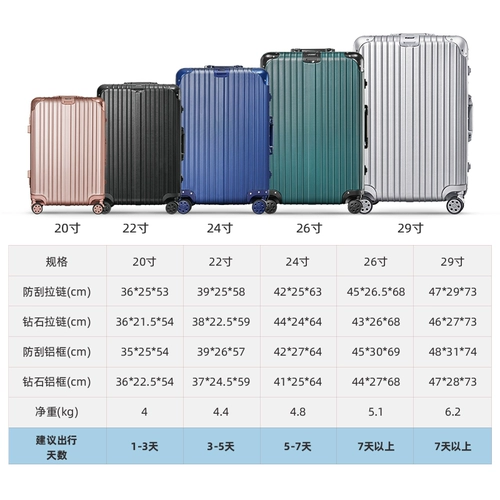 Универсальный чемодан, коробка, 24 дюймов