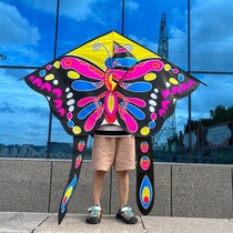 Weifang Kite New Butterfly Kite Street Stall Hot Selling Manufacturer Breeze Easy to Fly Eagle Goldfish Kite
