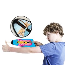 Childrens catapult kite rubber band elastic gliding cartoon kite park square outdoor toy stall supply