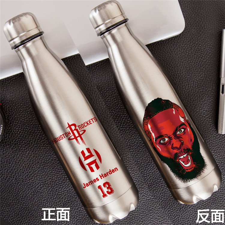 Người hâm mộ món quà bóng rổ sáng tạo cung cấp Curry Kobe James Harden Owen Cup cốc cách nhiệt bằng thép không gỉ bóng rổ adidas