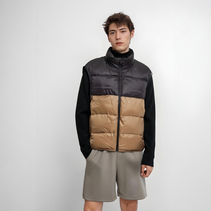 Japanese Order 2024 Autumn/Winter Men'S/Women's Warm Lightweight down Vest Quilted Gilet with Zipper Base Layer 463244 Japanese Order 2024 Autumn/Winter Men'S/Women's Warm Lightweight down Vest Quilted Gilet with Zipper Base Layer 463244
