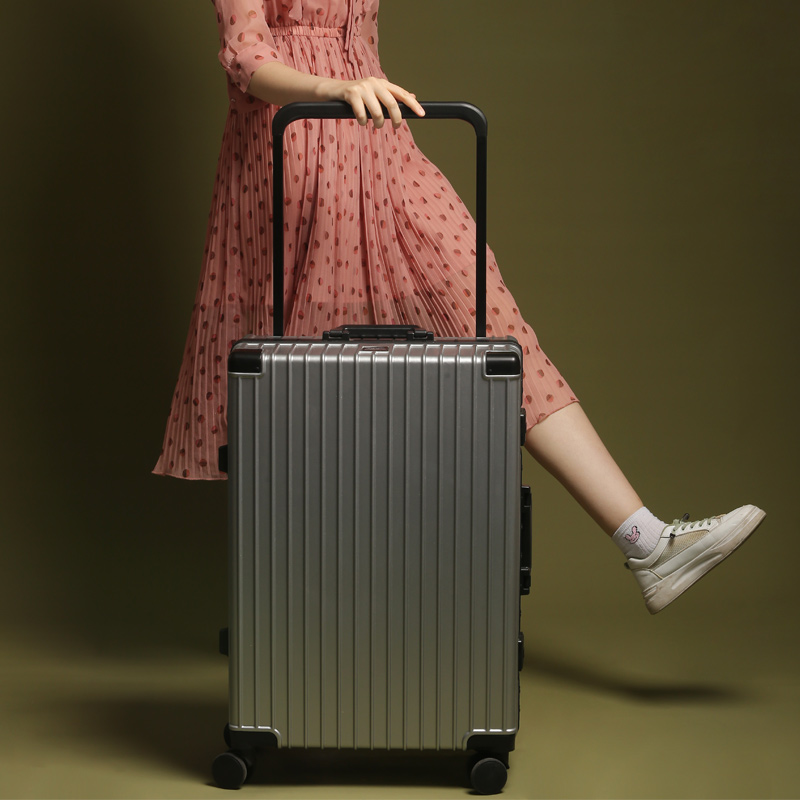 New kangaroo suitcase 26-inch wide trolley large-capacity suitcase men and women 20 suitcase password boarding suitcase 24