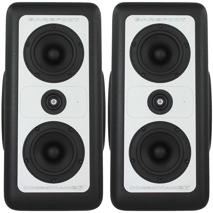 Barefoot Sound MicroMain27 MM27 Three Frequency Division Active Listening Speaker