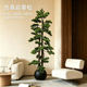 Vintage-Style Welcoming Pine Artificial Green Plant for Living Room, Light Luxury Biomimetic Plant with a High-End Feel, Landscape Artificial Tree Decorative Ornament