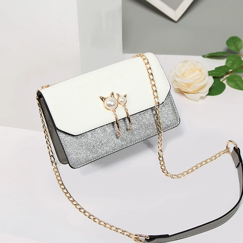 Брендовая небольшая небольшая сумка, сумка через плечо, модная цепь, универсальная сумка на одно плечо, сумка для телефона