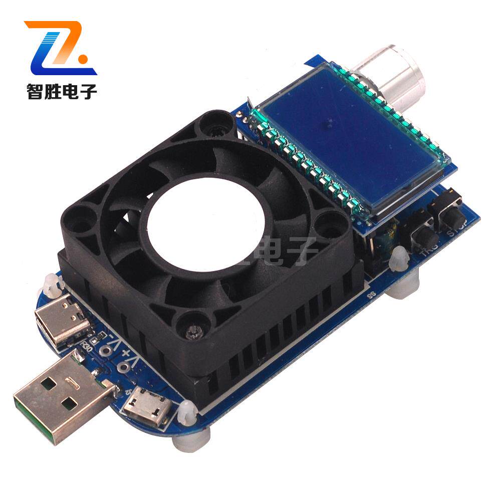 KZ35 constant current electronic load power supply aging fast charge tester triggering trap discharge capacity test