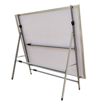 Display board rack vertical floor-standing outdoor poster display rack movable advertising retractable bulletin board kt board customization