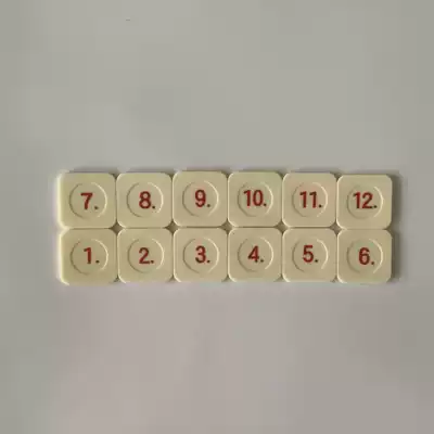 Xiao Kangxuan logic high flip board bus board original accessories flip board shell bus Board digital flip board number