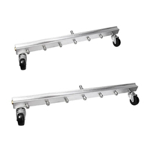 High-pressure washer road cleaner 7-hole 65cm scrubbing brush water broom city sanitation sprinkler car scrubbing nozzle