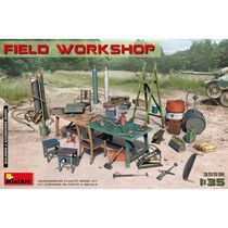 JZ assembled model MiniArt 35591 1 35 field maintenance workshop