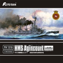 (JZHOBBY)EAGLE FH1310 1 700 Royal Navy Battleship Agincourt