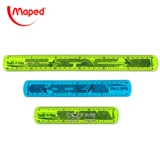 Линейка для школьников, детский прозрачный комплект, канцтовары, Франция, 20 см, 30см