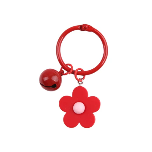 Брелок, брендовая милая подвеска в форме цветка, в цветочек, Южная Корея