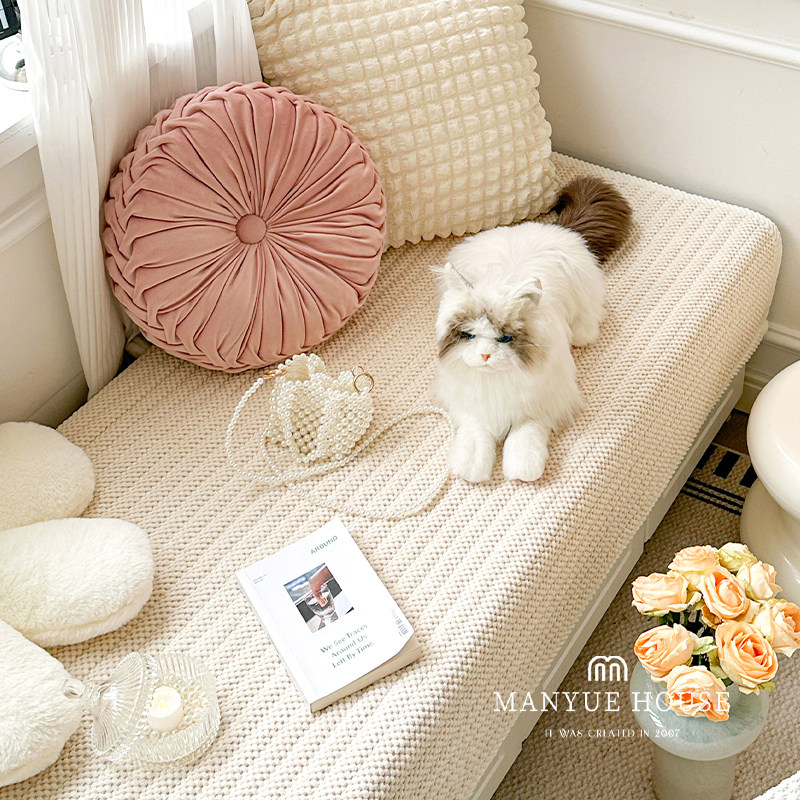 Bedroom balcony bay window cushion plush cushion