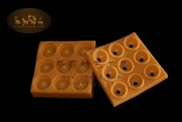 Sugar art Silicone mold Capsule mold Spherical touch ball type Cherry mold Cherry foie gras mold Artistic conception dish