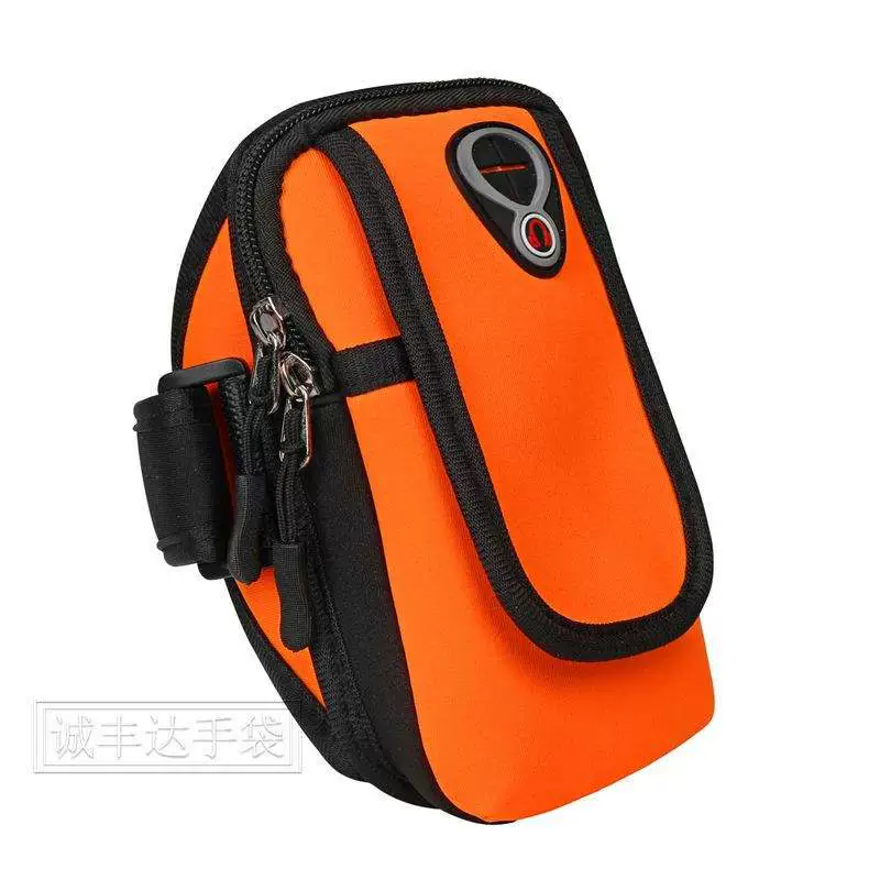 Túi đeo tay thể thao điện thoại di động túi ngoài trời tay áo đa chức năng túi đeo tay cao cấp neoprene Túi đeo tay Apple Huawei - Túi xách