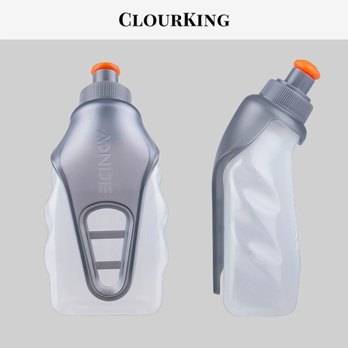 Портативный чайник, спортивная поясная сумка, внедорожная альпинистская емкость для воды со стаканом для велоспорта, для бега, 250 мл