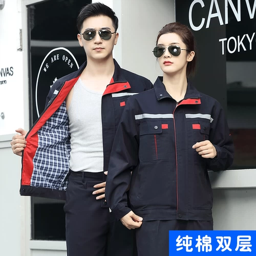 Хлопковый демисезонный комбинезон, увеличенная толщина, защита от ожогов, делается под заказ