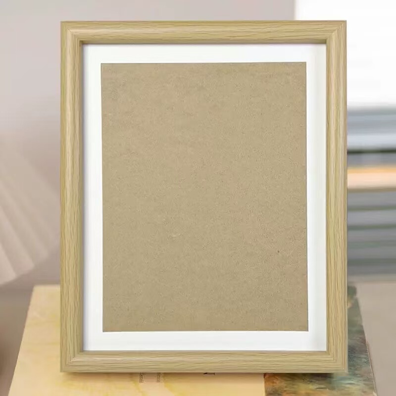 Three-Dimensional Photo Frame DIY Ornament Display Stand Gift Creative Handmade Blank Picture Frame Wooden Photo Frame